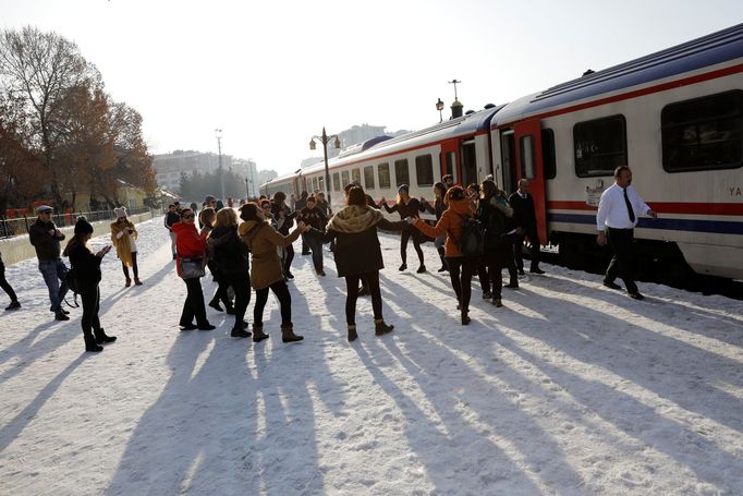 Turecký Expres, vlak.