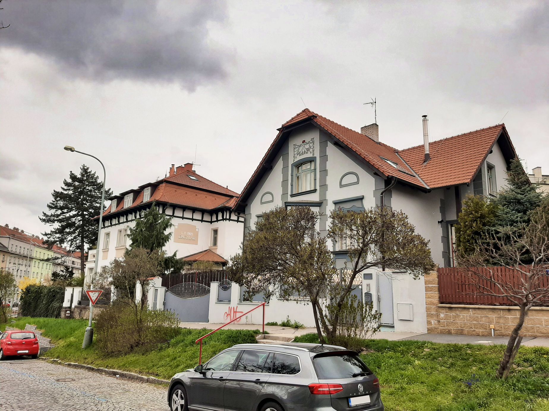 Strašnice, vilová čtvrť