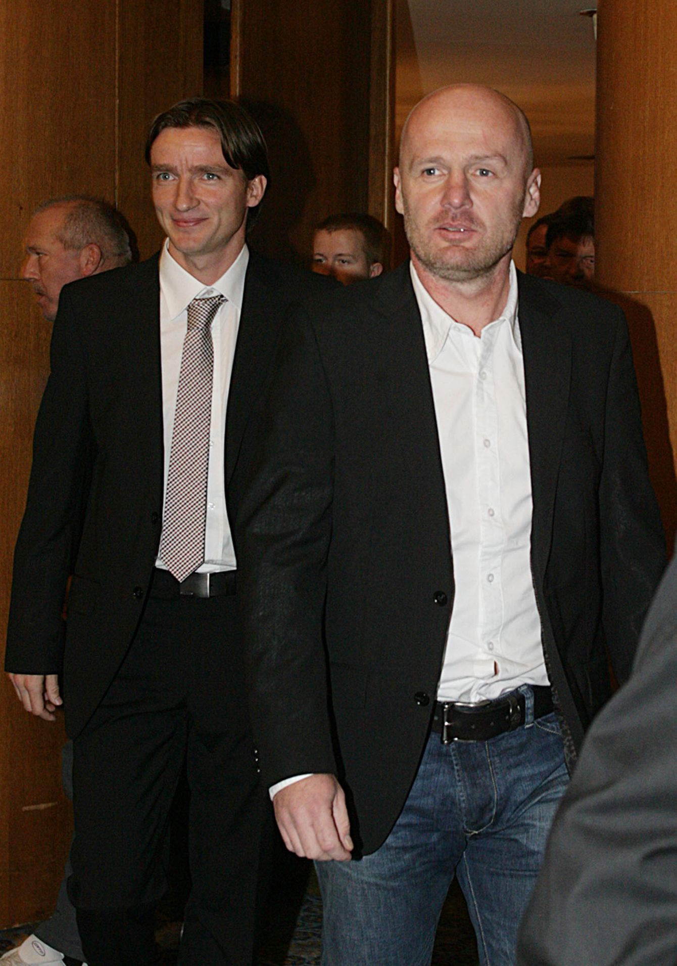 Vladimír Šmicer a Michal Bílek