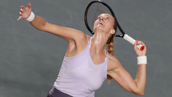 Petra Kvitová na turnaji v Guadalajaře