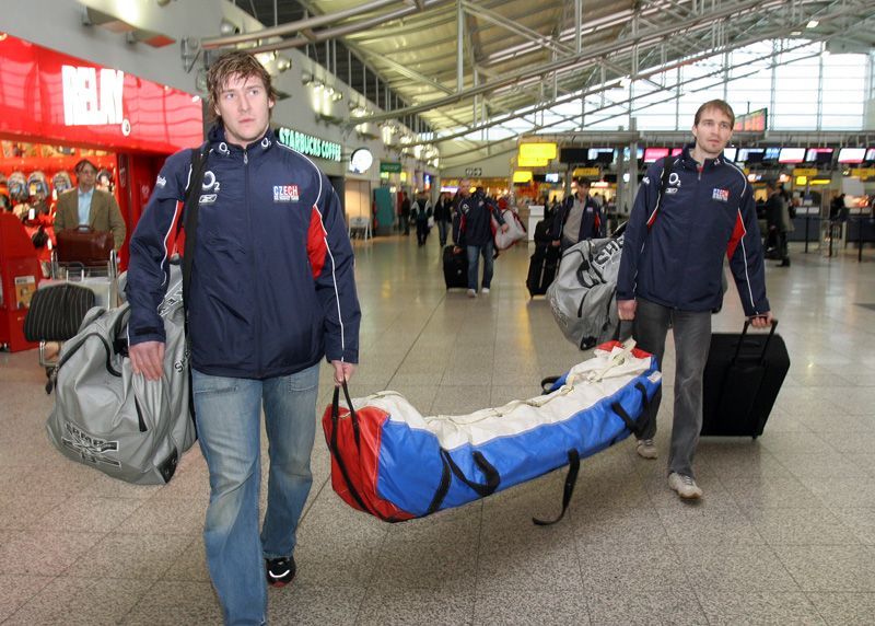 Odlet hokejové reprezentace do Kanady