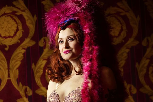 Tanečnice burlesky Michaela Chejn Peřinová