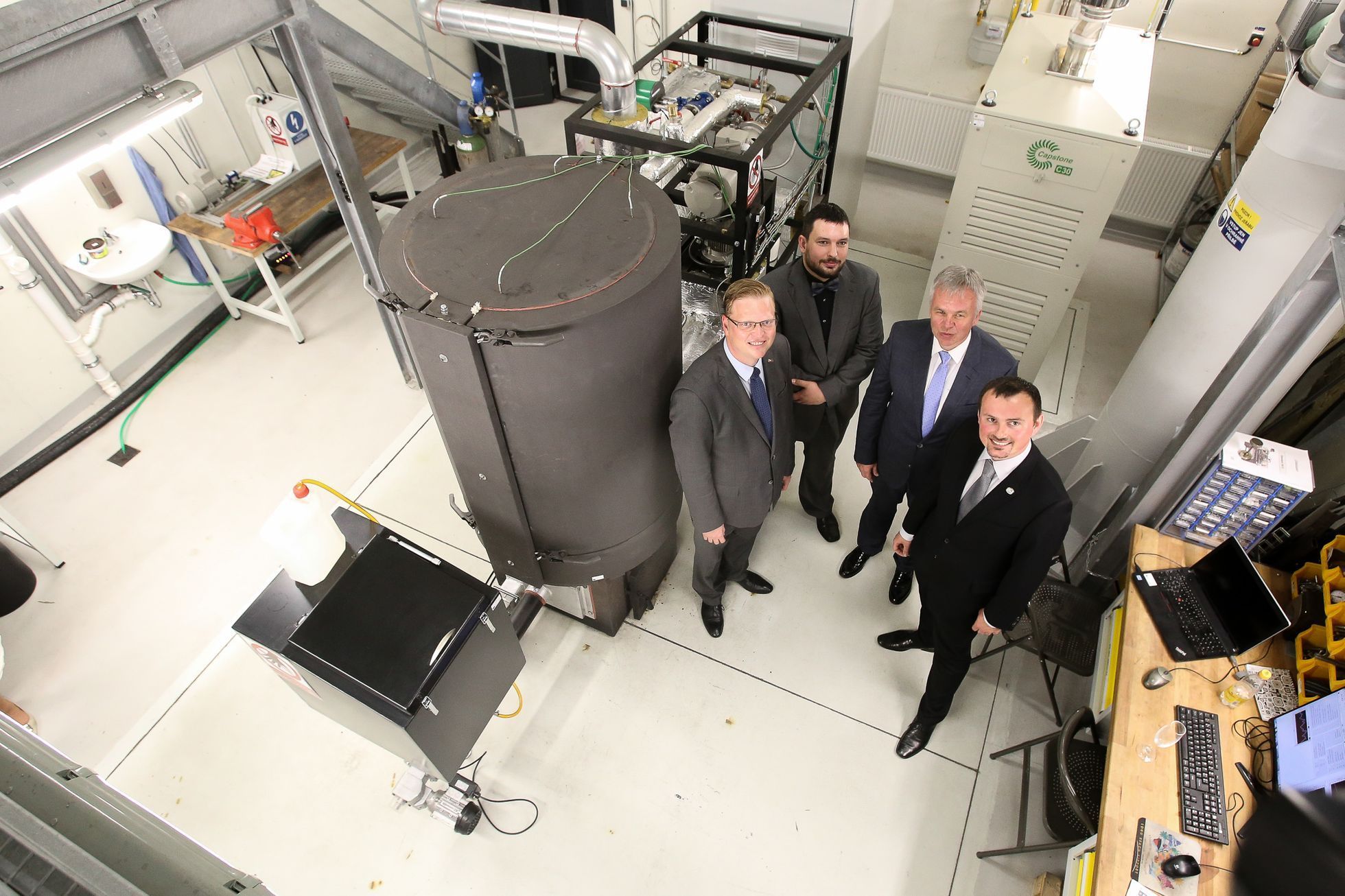 Mikroelektrárna Wave - křest s Pavlem Bělobrádkem