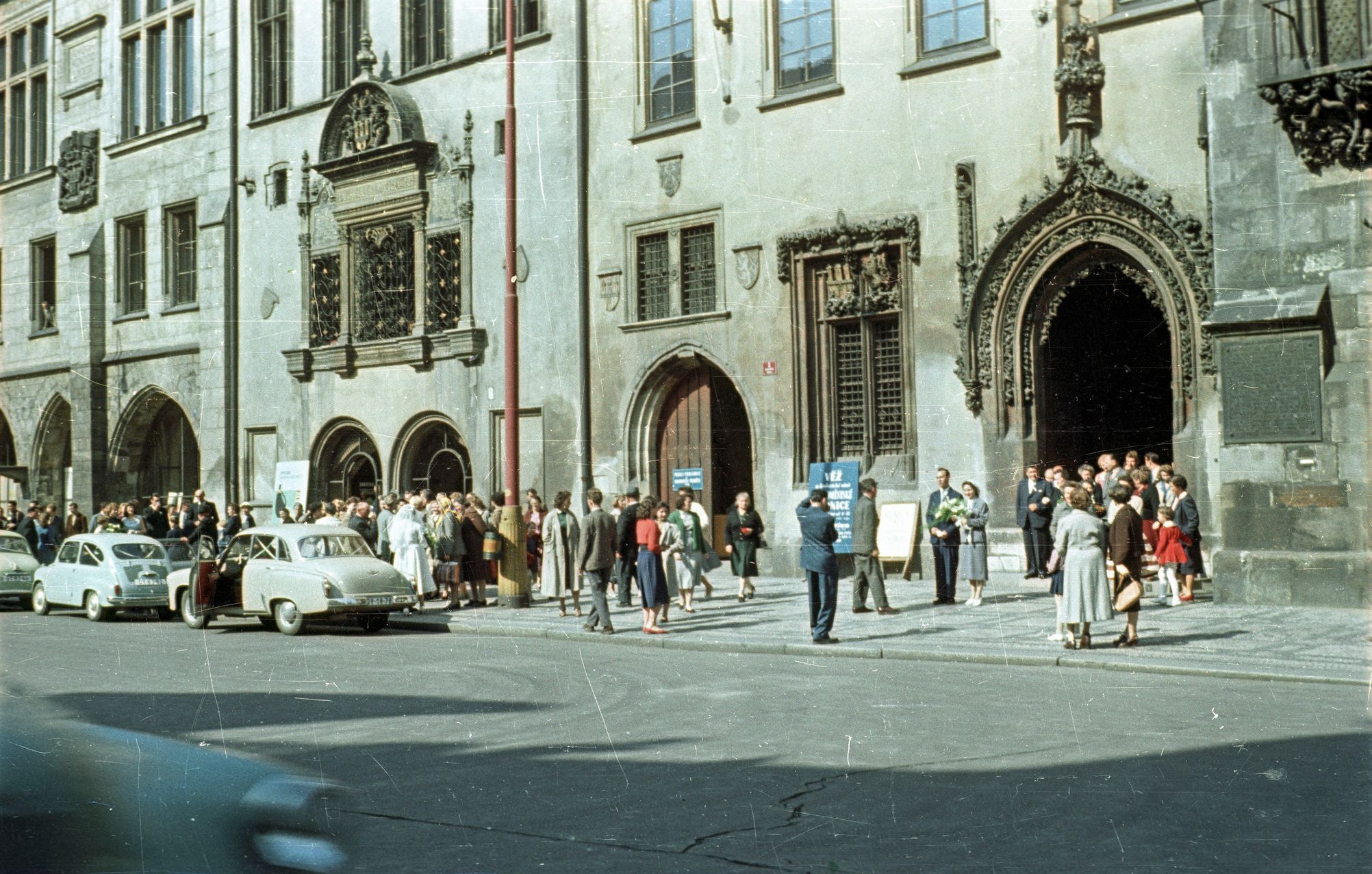 Barevné fotografie, retro, Československo, domácí