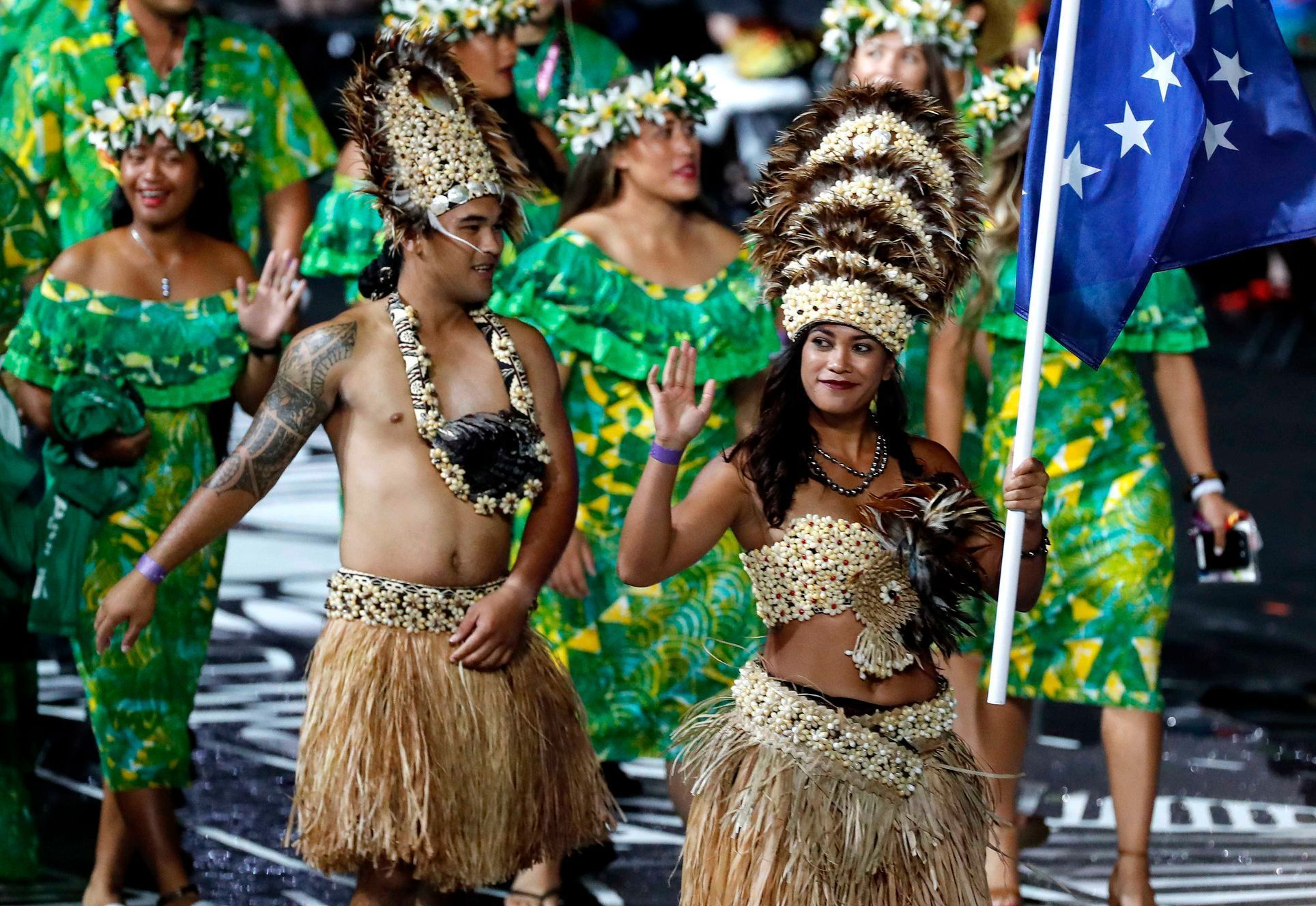 Výprav Cookových ostrovů na hrách Commonwealthu 2018