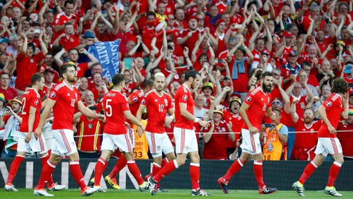Euro 2016, Rusko-Wales: Wales slaví gól na 0:1