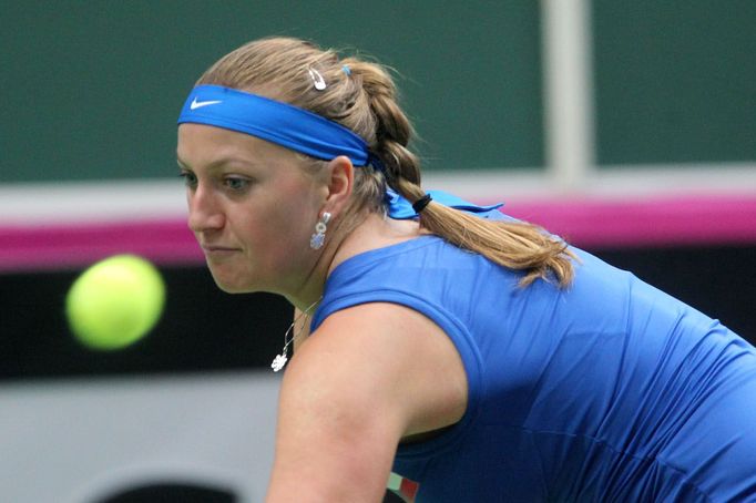 Fed Cup, Česko - Austrálie: Petra Kvitová