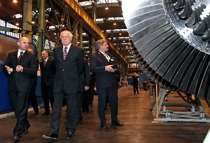 Václav Klaus v Plzni