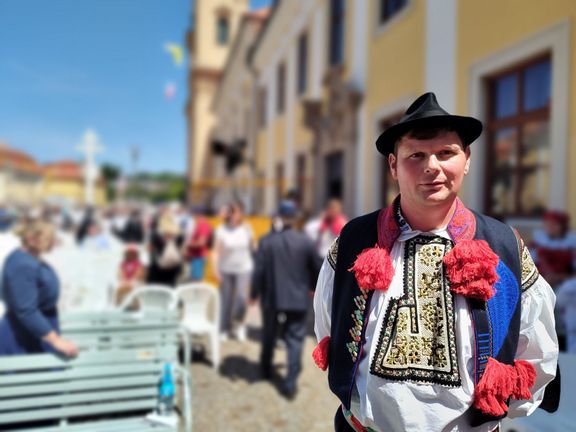 Krojovaný Petr Ševčík. 5. července 2025.