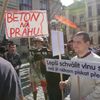 Praha zalévaná betonem