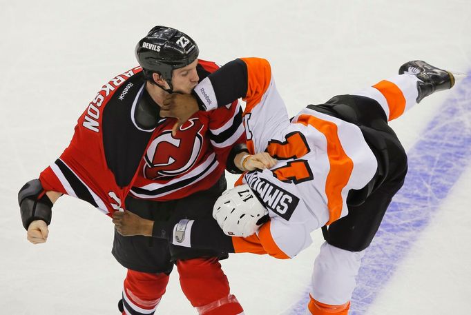 NHL, New Jersey - Philadelphia: David Clarkson -  Wayne Simmonds