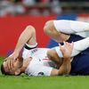 Zraněný Eric Dier v zápase kvalifikace ME 2020 Anglie - Česko.