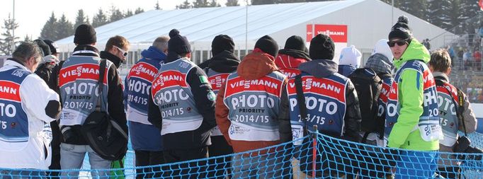 Biatlon v NMNM, těsně před prvními závody (2015)