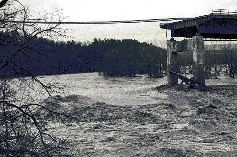 20_Foto_Schoharie Creek Bridge, Fort Hunter, New York, April 5, 1987