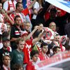 EPL, Slavia-Dukla: fanoušci Slavie - Berbr