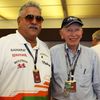 Formule 1, GP Itálie 2013: Vijay Mallya a John Surtees