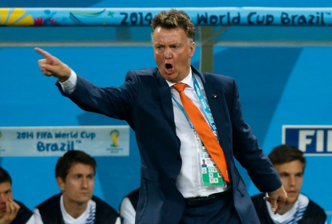 MS 2014, Argentina-Nizozemsko: Louis van Gaal