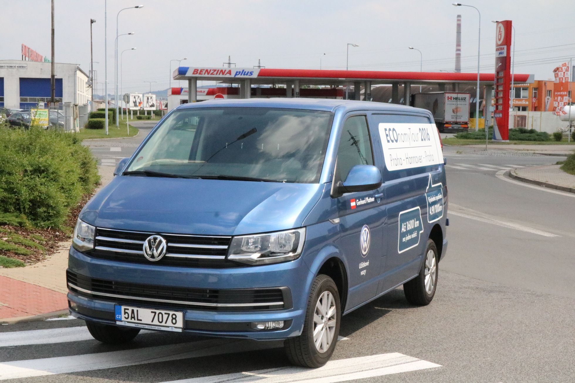 Volkswagen Transporter - test spotřeby - celek
