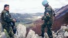 Čeští vojáci v 90. letech v bývalé Jugoslávii. Nedatovaný archivní snímek