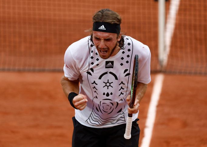 French Open 2022, 4. den (Stefanos Tsitsipas)