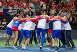 České tenistky jsou potřetí za sebou ve finále Fed Cupu.