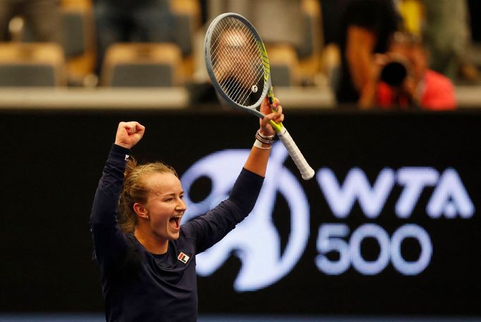 Barbora Krejčíková ve finále Ostrava Open 2022