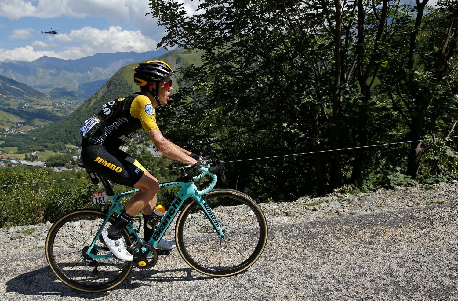 Steven Kruijswijk ve 12. etapě Tour de France