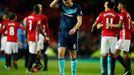 Ben Gibson z Middlesbrough po prohraném zápase s Manchesterem United