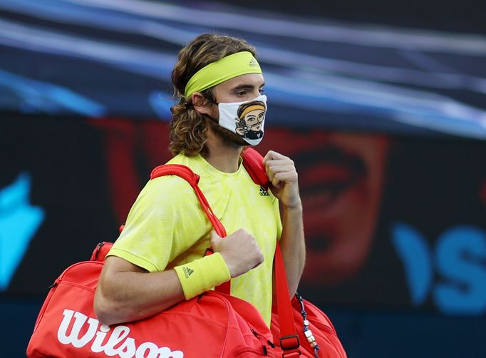 Australian Open 2021, čtvrtfinále (Stefanos Tsitsipas)