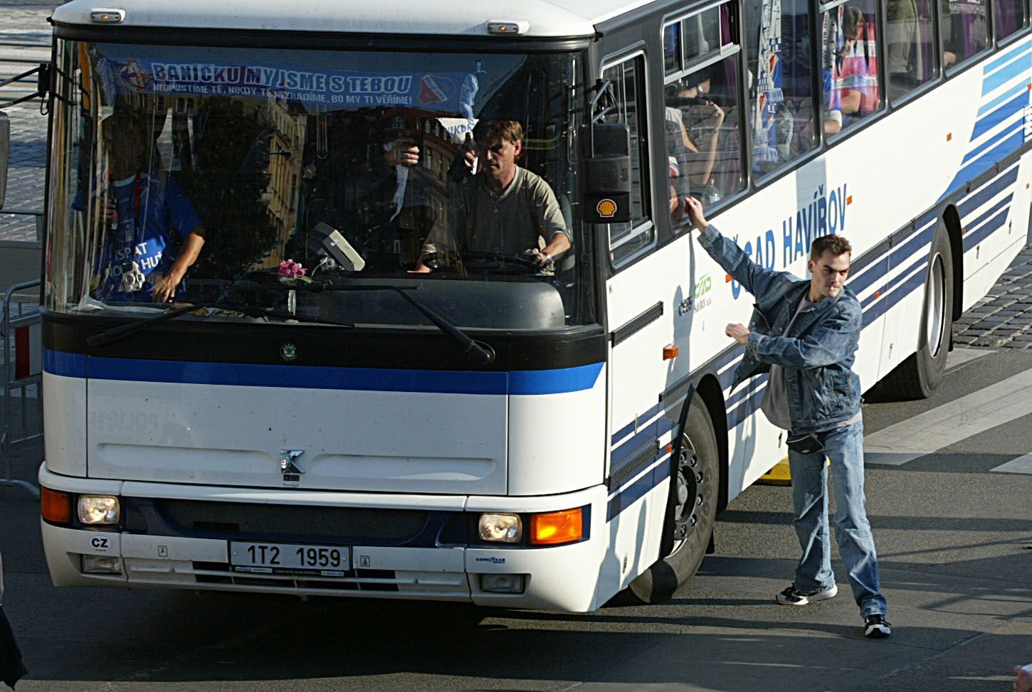 Fanoušci Baníku Ostrava