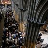 Pohřeb kněze Jacquese Hamela, kterého v kostele zavraždili islamisté.