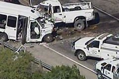 Řidič dodávky, který v Texasu zavinil nehodu s 13 oběťmi, za jízdy esemeskoval