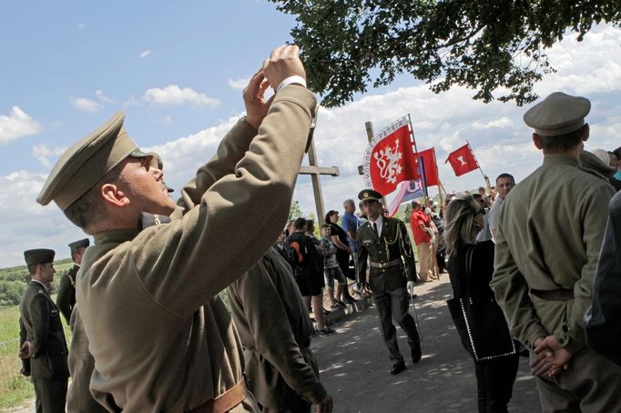 Památník bitvy československých legionářů u Zborova, 1917