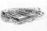 Továrna Dodge Main v Hamtramcku vyrostla v roce 1910, sloužila 69 let a v roce 1981 byla zbourána.