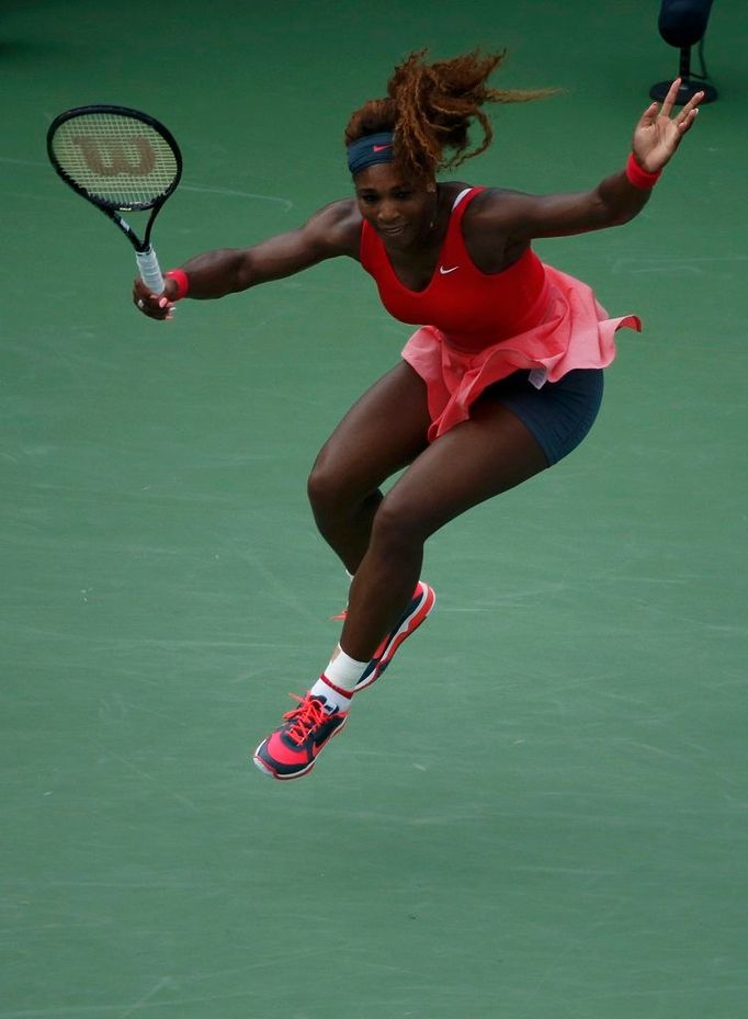 Serena Williamsová na tenisovém US Open 2013