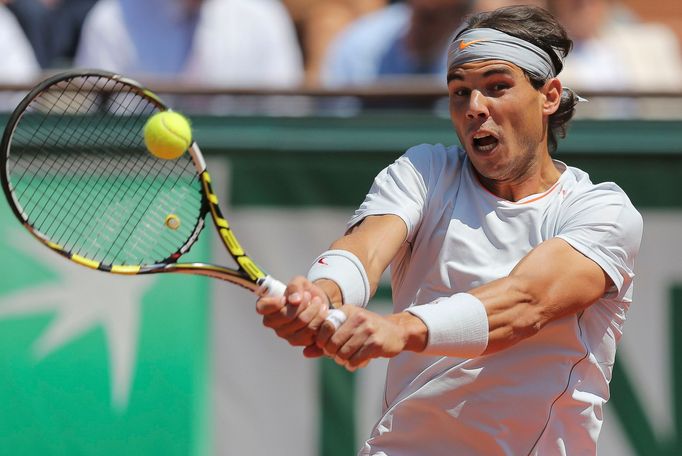 Rafael Nadal v semifinále French Open 2013