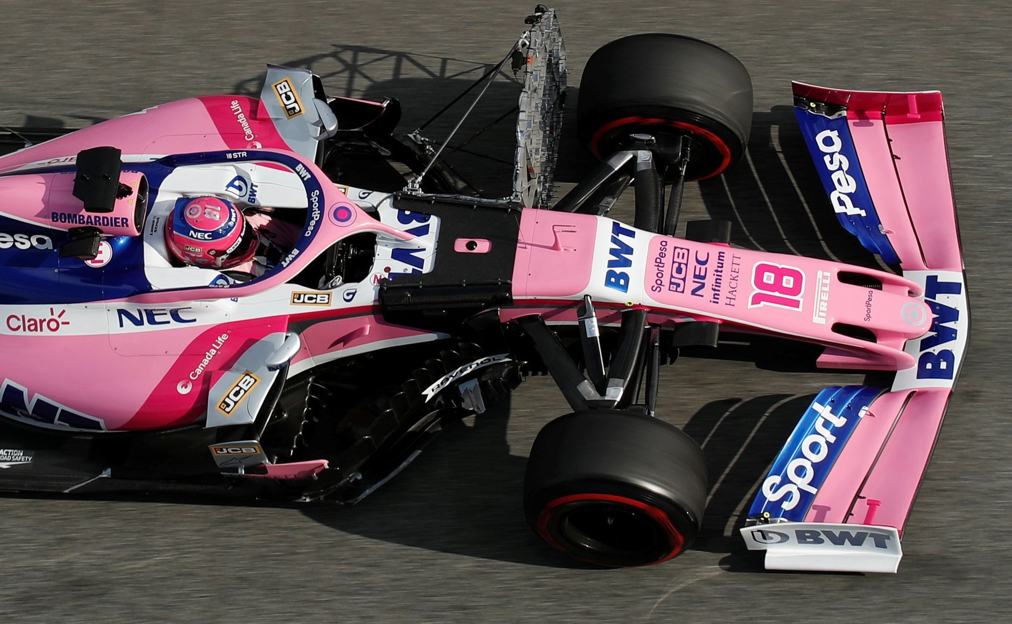 Testy F1 2019, Barcelona I: Racing Point Force India, Force India