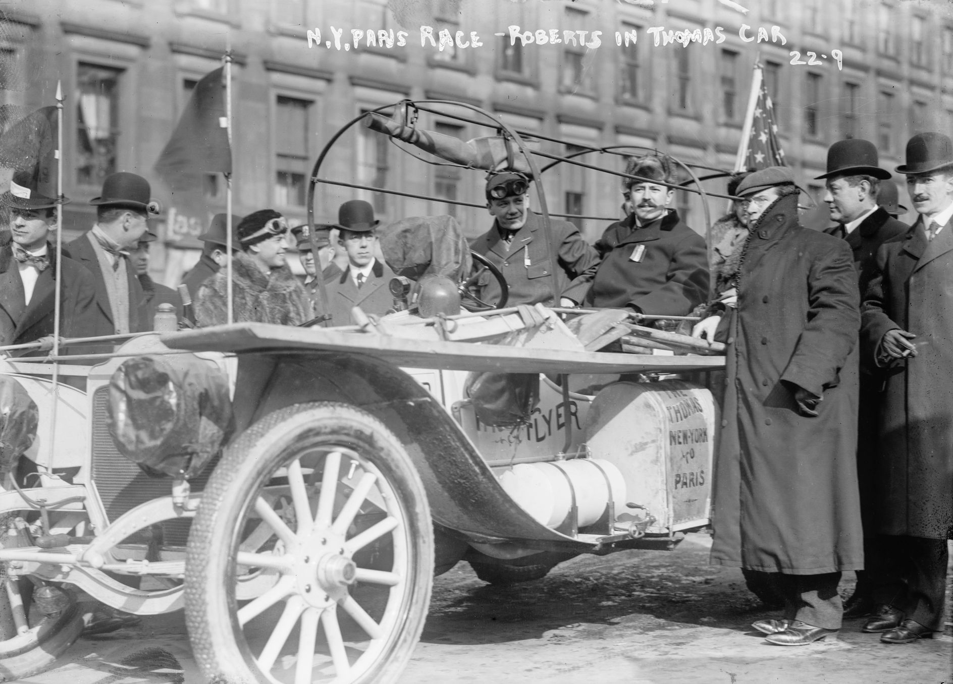 Automobilový závod, historie, New York Paříž, výročí, auto
