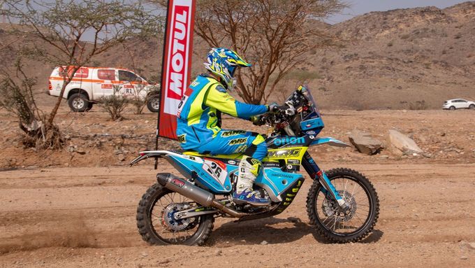 Milan Engel na KTM na Rallye Dakar 2021