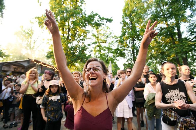 Snímek z koncertu 7krát3.