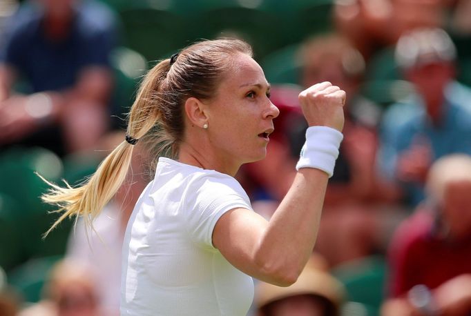 Magdaléna Rybáriková na Wimbledonu 2019