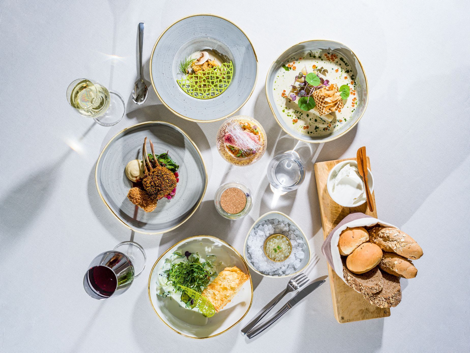 Restaurace Monastiq v hotelu Mandarin Oriental