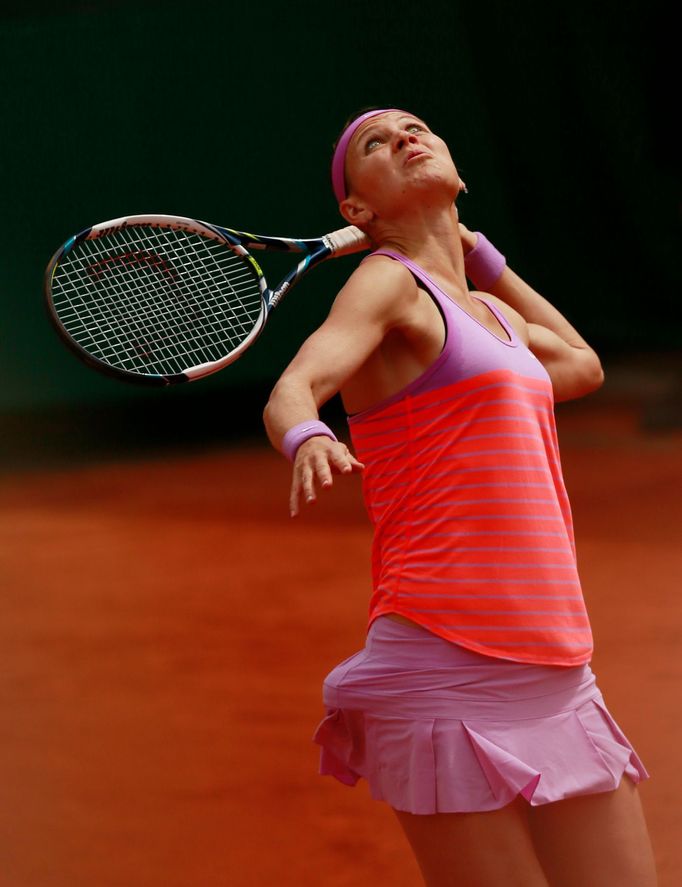 Luce Šafářová na French Open 2015