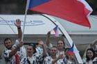 Zahajovací ceremoniál OH 2024 - Česká výprava na lodi