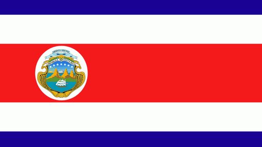 Vlajka - Kostarika