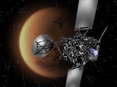Evropská sonda Rosetta se přiblížila k "rudé planetě" na vzdálenost pouhých 250 kilometrů a na Zem poslala unikátní snímky.