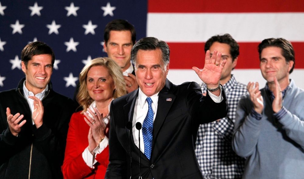 Mitt Romney - se svými syny