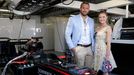 F1, VC Monaka 2016: ragbista Chris Robertshaw a zpěvačka Camilla Kerslakeová