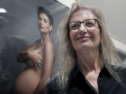 Annie Leibovitz při zahájení své retrospektivy v Madridu