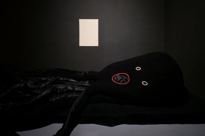 Snímek z výstavy Evy Koťátkové v pražské MeetFactory.